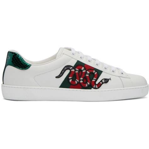 gucci snake and flower patch|Gucci ace shoes customer service.